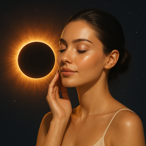 eclipse solar y belleza